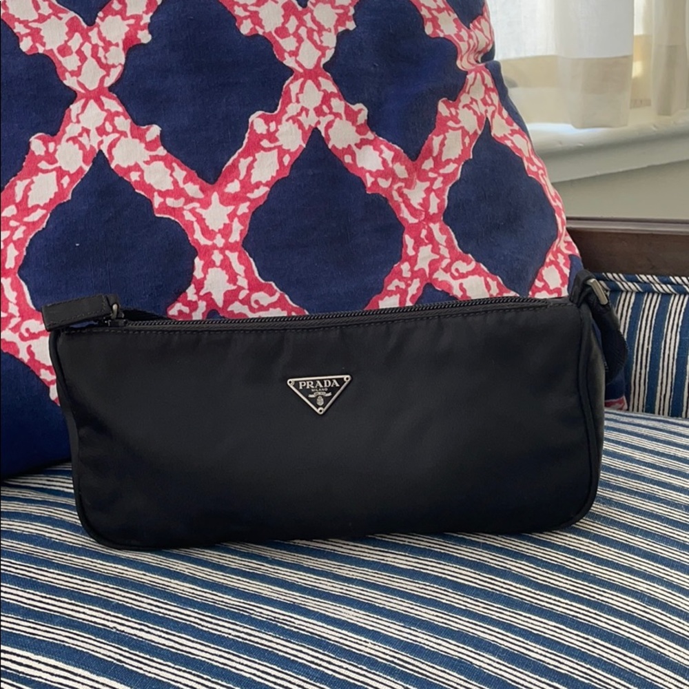 Prada Tessuto mini bag black nylon